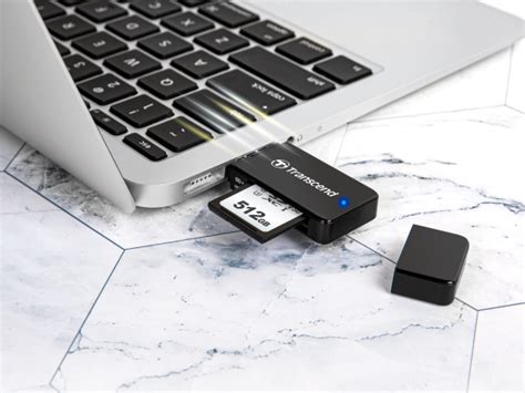 Buy Shop Transcend TS-RDF5K USB 3.1 Gen 1 Card Reader (White) at Low ...