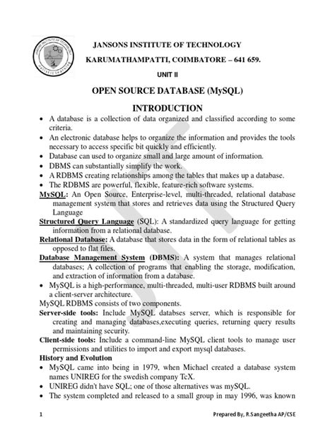 Image result for MySQL Notes.pdf