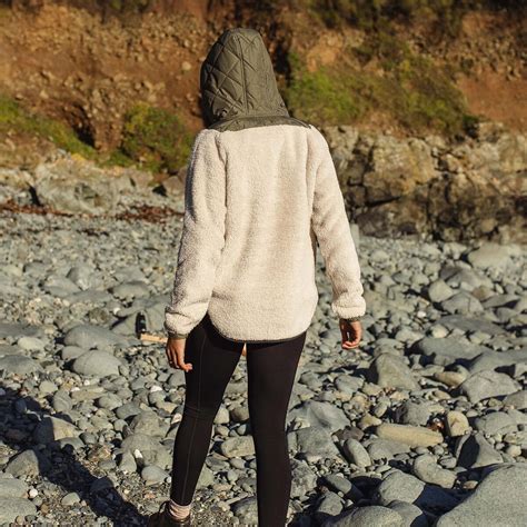Passenger Beaumont Recycled Sherpa Hooded Fleece Jacket - Women's ...