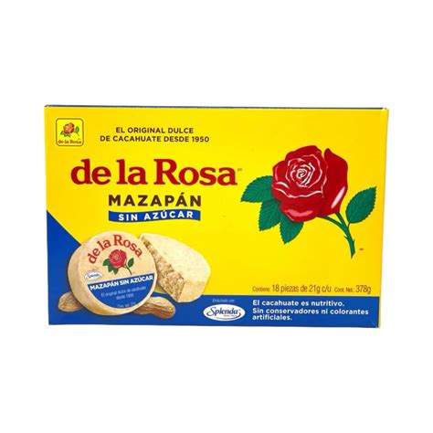 De La Rosa Mazapan Mini (12 Count) - Bulk Mexican Candy – Carnival ...