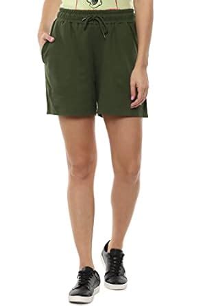 Van Heusen Woman Women's Chino Shorts (VWSRPRGFK9432626_Green_XS ...