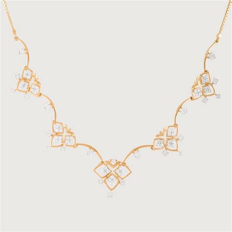 Lippan Luster Gold & Diamond Necklace