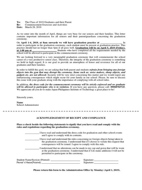 Image result for Sample Acknowledgement for Graduation Program