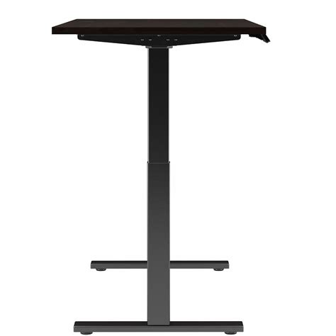 Single Motor Standing Desk-Ghana teak - TEKAVO