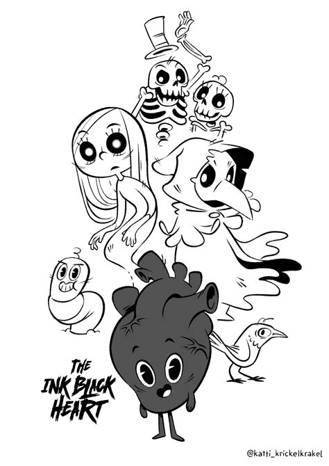 The Ink Black Heart Fan Art - StrikeFans.com