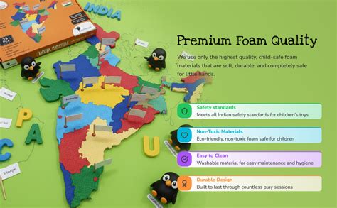 Buy ChiuChiu India Map Puzzle with State Capitals | Educational ...