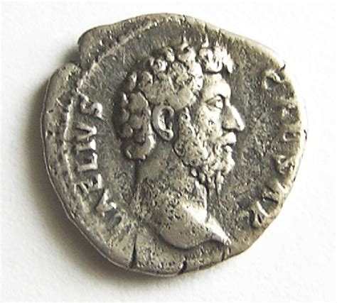 Ancient Roman Silver Denarius of Aelius Caesar / Harmony in Roman Coins