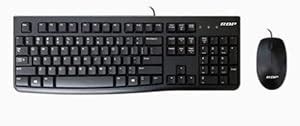 Amazon.in: Buy RDP Keyboard Mouse Combo Black Wired Online at Low ...