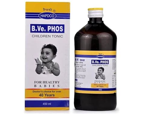 Buy B.Ve. Phos Children Tonic 450 ml (Pack of 2) Online at Low Prices ...