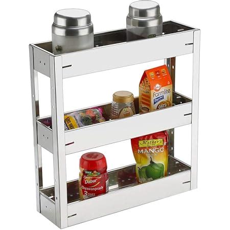 Hettich Spice Pull Out 3 Tier for Cabinet Width 300mm : Amazon.in: Home ...