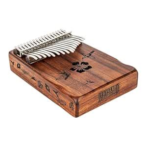 Mahalo Kalimba Hibiscus With Bag & Tuning Hammer MKA17HB : Amazon.in ...