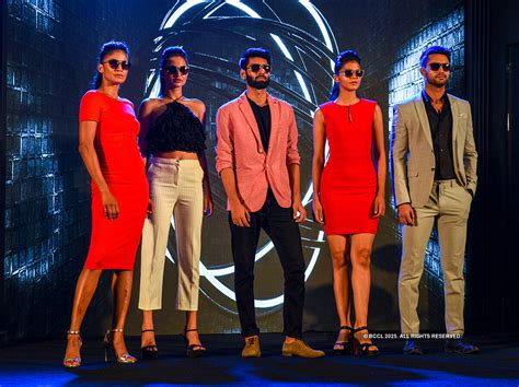 Models walk the ramp during the launch of eyewear brand Nova at JW ...