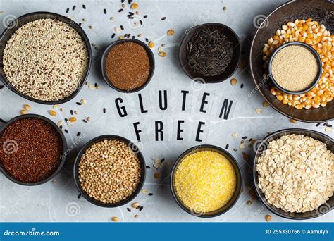 Gluten Free Cereals As Corn, Amaranth , Quinoa, Buckwheat , Teff, Rice ...