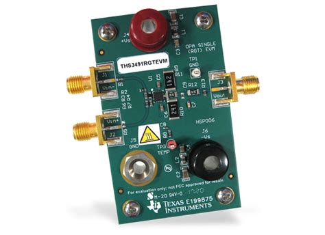 THS3491RGTEVM Amplifier Evaluation Module - TI | Mouser
