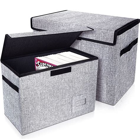 Buy Leffis Comic Book Storage, Comic Book Box 15.5" X 7.5" X 11.3 ...