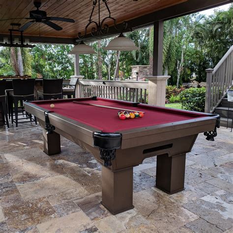 Stupendous Photos Of Outdoor Billiard Table Photos | Turtaras
