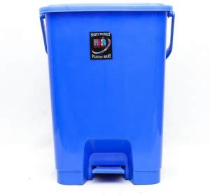 KKR INDUSTRIES RECTANGULAR PLASTIC PEDAL BIN 15 LITRES Plastic Dustbin ...
