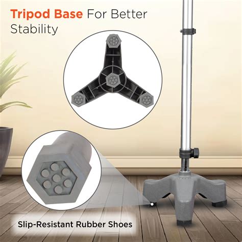 Avanti L Shape Tripod Stick for Physically Challeged | Light Weight ...