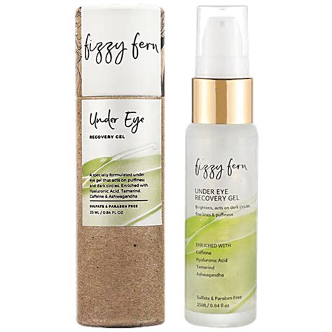 Buy Fizzy Fern Under Eye Recovery Gel - Hyaluronic Acid & Caffeine ...