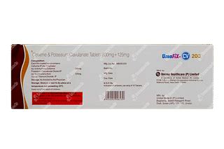 Umafix Cv 200/125 MG | Order Umafix Cv 200/125 MG Tablet Online at Truemeds