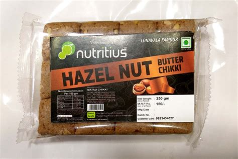 Nutritius Hazelnut Butter Chikki