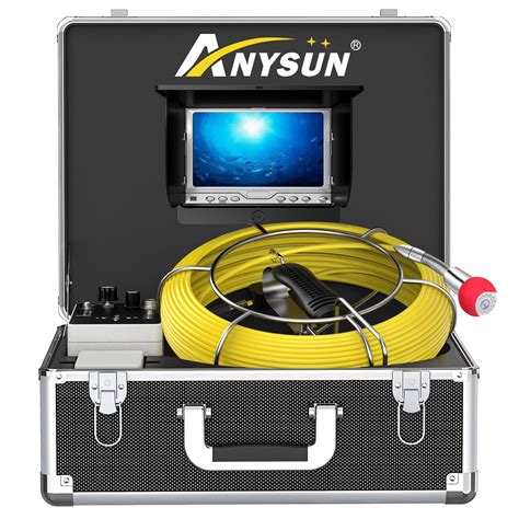 Sewer Inspection Camera with 165FT Cable Plumbing Pipe Snake Cam ...