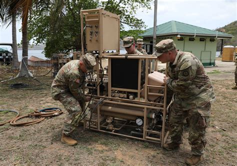 Missouri Army National Guard water purification team supports essential ...