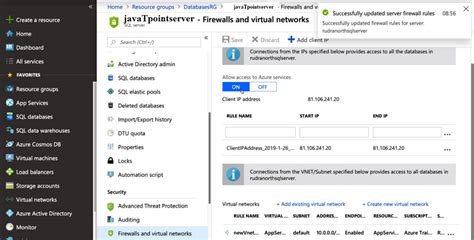 Image result for Azure SQL Server Configuration
