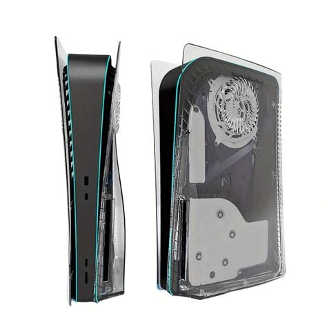 Transparent Housing With Cooling Vents, Compatible With PS5 Disc ...