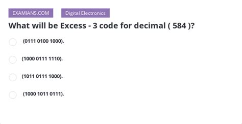 Image result for Generate the Excess 3 Code for Decimal Numbers