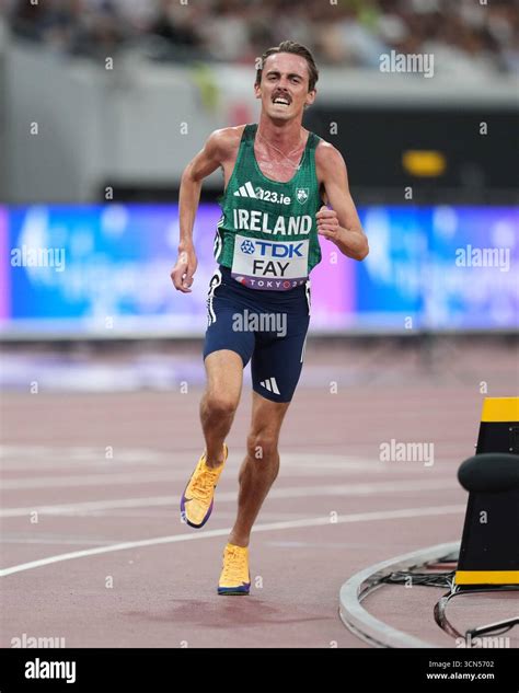 Ireland's Brian Fay in the Men's 5000 Metres on day seven of the 2025 ...