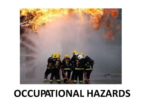 X. I Occupational Disorders - OCCUPATIONAL HAZARDS Why do we need to ...