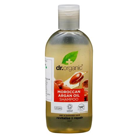 Buy Dr. Organic Moroccan Argan Oil Shampoo, 265 ml | 19 Minutes ...