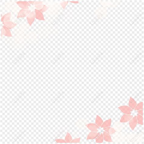 Cute Pink Japanese Cherry Blossom Border Classical Border Cute Borders, Cherry Blossom, Border ...