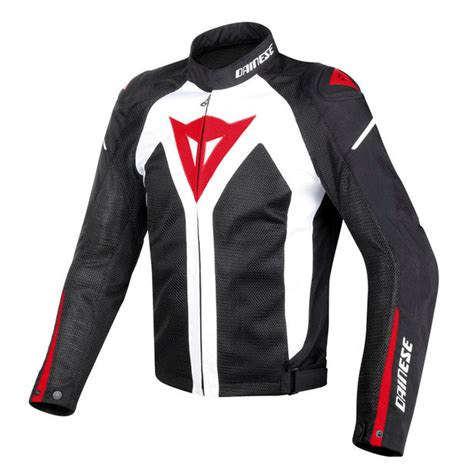 Dainese Hyper Flux D-Dry Jacket White Black Red– Moto Central