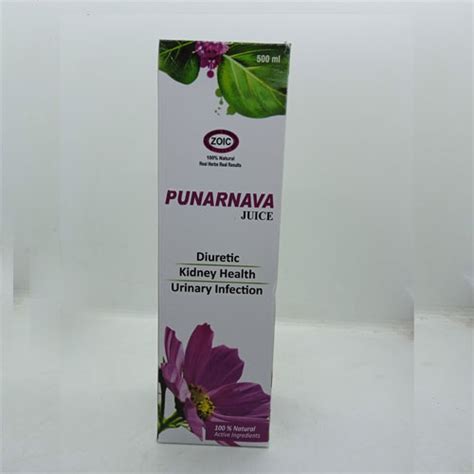 PUNARNAVA JUICE Zoic Pharmaceuticals