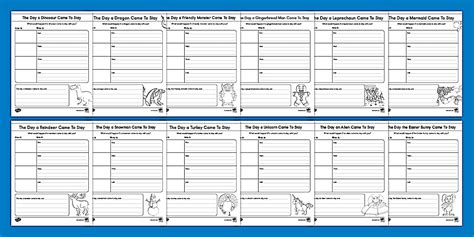 Kindergarten Sequence Writing Prompt Activity Pack - Twinkl