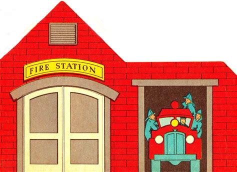 Fire Station Clip Art - ClipArt Best