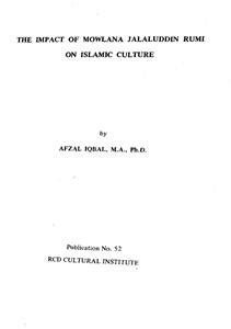 the impact of maulana jalaluddin rumi on islamic culture | Sufinama
