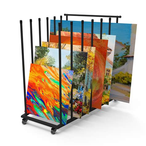 Art Display Racks Mobile Art Trocken Gestell Metalldraht Kunst