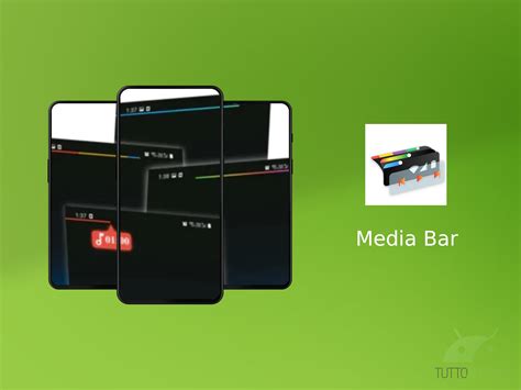 Media Bar è una comoda barra multimediale personalizzabile