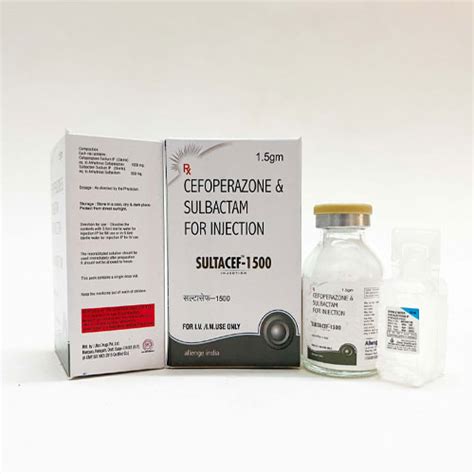 SULTACEF™-1500 Injections Daksh Pharmaceuticals Pvt. Ltd.