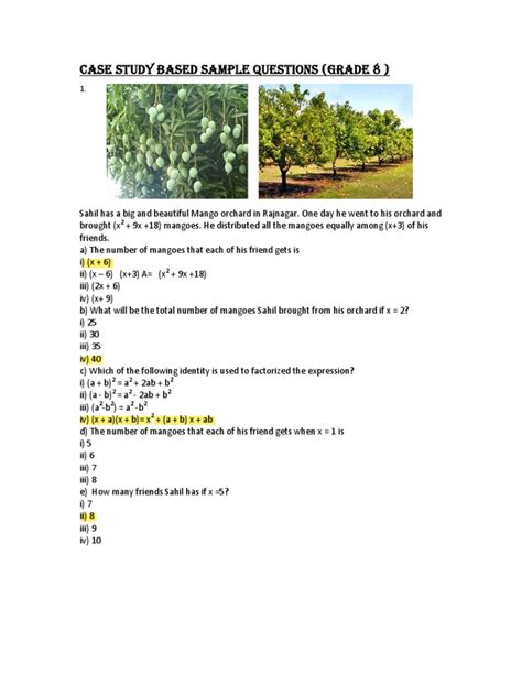 Image result for Case Study Questions