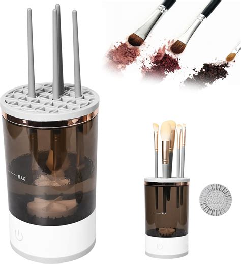 Amazon.com: Electric Makeup Brush Cleaner, Brushly Pro Cosmetic Brush ...