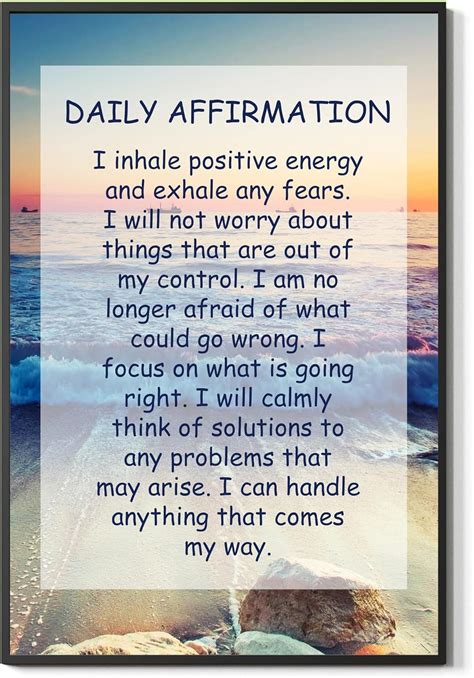 Buy Daily Affirmation Inspirational Motivational Positive Self Love ...