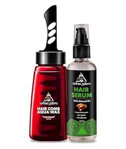 Buy Urbangabru Hair Comb Aqua Wax (260 ML) & Pre- Styler Hair Serum for ...