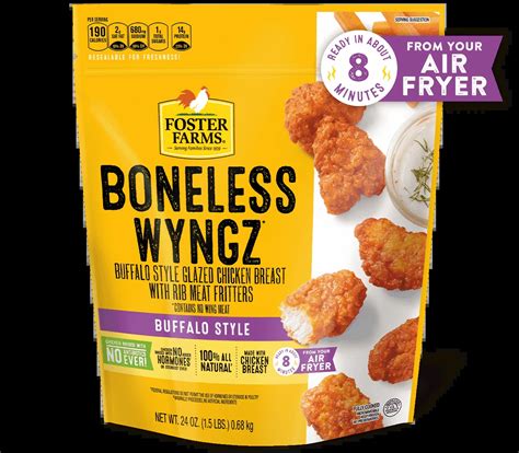 Air Fryer Foster Farms Boneless Wings at Amy Denker blog