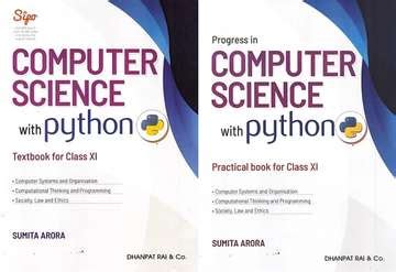 Computer Science with Python Textbook for Class 11 - Computer Science ...