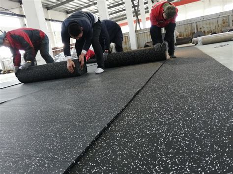 Rolled 8mm 10% Color Gym Roll Rubber Flooring Mat - Buy Flooring Rolls ...