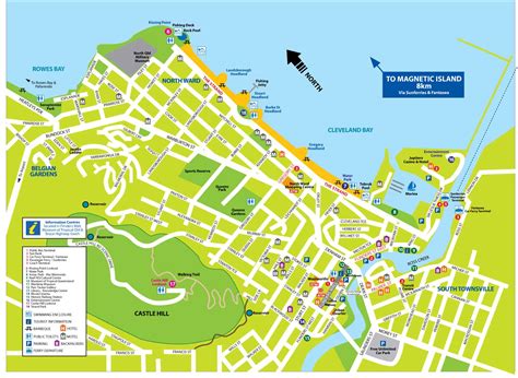 Map Australia Townsville